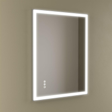 Spiegel MEMPHIS 600 Vertikal Mit LED-Beleuchtung mit Sensor (17+18-22 W - BILED ºK) IP44 600 x 800 mm