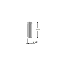 Zusatzrohr Höhe für jeden Siphonanschluss Ø32 x 400 mm