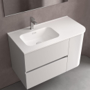Waschbecken CONSTANZA 900D para coqueta curva, ohne...