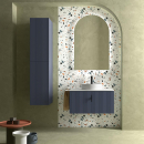 Schrank wandhängend BIBA 800 1 Metallschublade und...