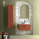 Schrank wandhängend BIBA 800 1 Metallschublade und...