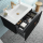 Schrank wandhängend BIBA 1000 1 Metallschublade und versteckter Schublade BLACK VELVET 997 x 405 x 450 mm