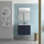 Badezimmermöbel BIBA 700 2 Metallschubladen mit Soft-Close NIGHT BLUE 698 x 540 x 450 mm