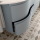 Schrank wandhängend MAM 900 BLUE FOG rechts 2 Metallauszug mit Softeinzug 897 x 540 x 505 mm