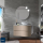 Schrank wandhängend MAM 900 MACCHIATO links 2 Metallauszug mit Softeinzug 897 x 540 x 505 mm
