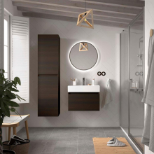 Badezimmermöbel MARA 600 1 Schublade mit Soft-Close OZEANIEN-EUKALYPTUS 598 x 405 x 452 mm