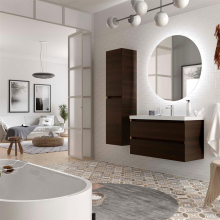 Badezimmermöbel MARA 1000 2 Schubladen mit Soft-Close OZEANIEN-EUKALYPTUS 997 x 540 x 452 mm
