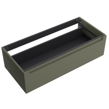 Schrankelement wandhängend MONTERREY 1000 1 Metallschublade mit Softeinzug GREEN FOREST 997 x 270 x 450 mm
