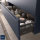 Schrankelement wandhängend MONTERREY 1000 1 Metallschublade mit Softeinzug NIGHT BLUE 997 x 270 x 450 mm