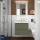 Schrank wandhängend MONTERREY 600 2 Metallauszug mit Softeinzug GREEN FOREST 598 x 540 x 450 mm