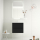 Schrank wandhängend MONTERREY 600 2 Metallauszug BLACK VELVET 598 x 540 x 450 mm