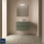 Schrank wandhängend MONTERREY 800 2 Metallauszug mit Softeinzug GREEN FOREST 797 x 540 x 450 mm