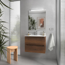 Schrank MONTERREY 600 2 Metallauszug NUSSBAUM MAYA 598 x...