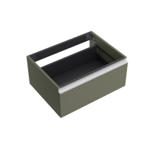 Schrankelement wandhängend SPIRIT 600 1 Metallschublade mit Softeinzug GREEN FOREST 598 x 270 x 450 mm