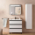 Schrank SPIRIT 800 3 Metallauszug mit Softeinzug WHITE COTTON 797 x 810 x 450 mm