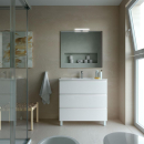 Schrank SPIRIT 900 3 Metallauszug mit Softeinzug WHITE...