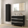 Badezimmermöbel SPIRIT 1000 mit 3 Metall-Schubladen BLACK VELVET 997 x 810 x 450 mm