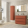 Schrank SPIRIT 1000 3 Metallauszug mit Softeinzug TERRACOTA 997 x 810 x 450 mm