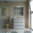 Schrank SPIRIT 900 3 Metallauszug mit Softeinzug BLUE FOG...