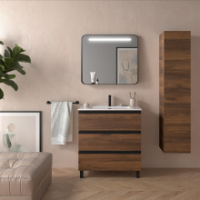 Schrank SPIRIT 800 3 Metallauszug NUSSBAUM 797 x 810 x 450 mm