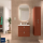 Schrank wandhängend UNIIQ 600 2 Schubladen mit Softeinzug TERRACOTA 598 x 540 x 450 mm