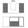 Schubladen-Organizer 1 Lücke NEGRO 160 x 332 x 70 mm