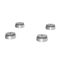 Satz 4 Füße GRIS MATE 20 mm