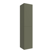 Hochschrank wandhängend ALLIANCE 2 Türen links/rechts mit Drucköffner GREEN FOREST 350 x 1600 x 349 mm