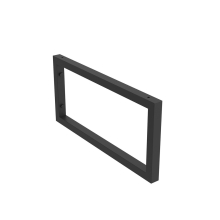 Halter MATT BLACK 20 x 200 x 420 mm