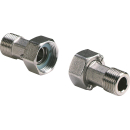 Wasserzähler Verschraubung 1/2" verchromt