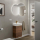 Badezimmermöbel AIDA 440 1 Tür mit Soft-Close MAYA-NUSSBAUM 440 x 263 x 620 mm