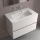 Waschbecken CONSTANZA 610 Ohne Siphon und Klicker-Ablauf GLANZ-WEISS 610 x 20 x 460 mm