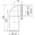 Alcadrain A90-90A  WC Anschlussbogen 90°