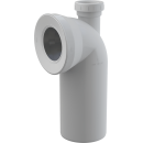 Alcadrain A90-90P50A  WC Anschlussbogen 90° mit...