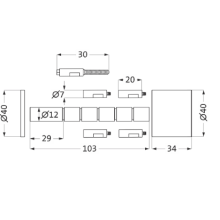 Herzbach LOGIC XL 3 Verlängerung 40mm kürzbar