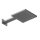 Herzbach LIVING SPA Wand-Regenbrause TWIN FLOW 300x300mm Edelstahl