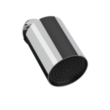 Herzbach LIVING SPA Wand-Regenbrause SPOT 102x136mm Mono Chrom