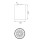 Herzbach LIVING SPA Regenbrause SPOT 102x136mm Mono Edelstahl
