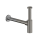 Herzbach LIVING Geruchsverschluss rund Black Steel
