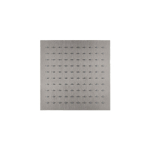 Herzbach LIVING SPA Slim-Regenbrause 200x200mm Black Steel