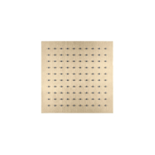 Herzbach LIVING SPA Slim-Regenbrause 200x200mm Brass Steel