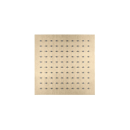 Herzbach LIVING SPA Slim-Regenbrause 200x200mm Brass Steel
