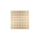 Herzbach LIVING SPA Slim-Regenbrause 200x200mm Brass Steel