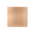 Herzbach LIVING SPA Slim-Regenbrause 250x250mm Copper Steel