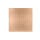 Herzbach LIVING SPA Slim-Regenbrause 250x250mm Copper Steel