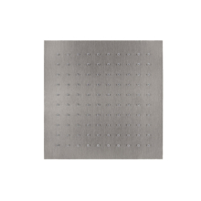 Herzbach LIVING SPA Slim-Regenbrause 250x250mm Black Steel