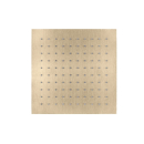 Herzbach LIVING SPA Slim-Regenbrause 250x250mm Brass Steel