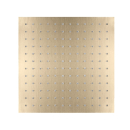 Herzbach LIVING SPA Slim-Regenbrause 300x300mm Brass Steel