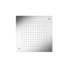 Herzbach LIVING SPA LED Deckeneinbau-Brause 380x380mm gebürstet