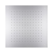 Herzbach LIVING SPA Deckeneinbau-Regenbrause 500x500mm gebürstet